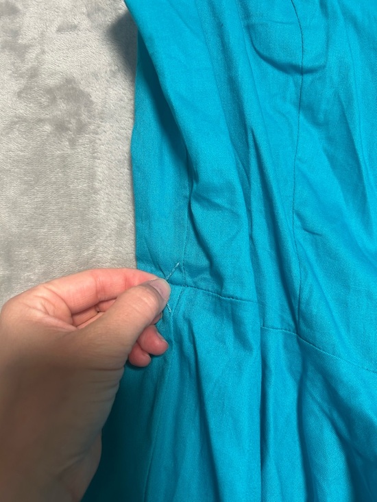 Grace Karin Sleeveless Fit And Flare Dress Women’s XL Blue - Picture 5 of 7